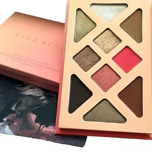 ATHR Beauty Desert Sunset Eyeshadow Palette Amber Infused Duochrome Metallic NIB